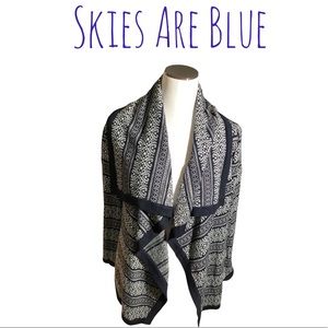 Skies Are Blue Brand Open Cardigan Size XS